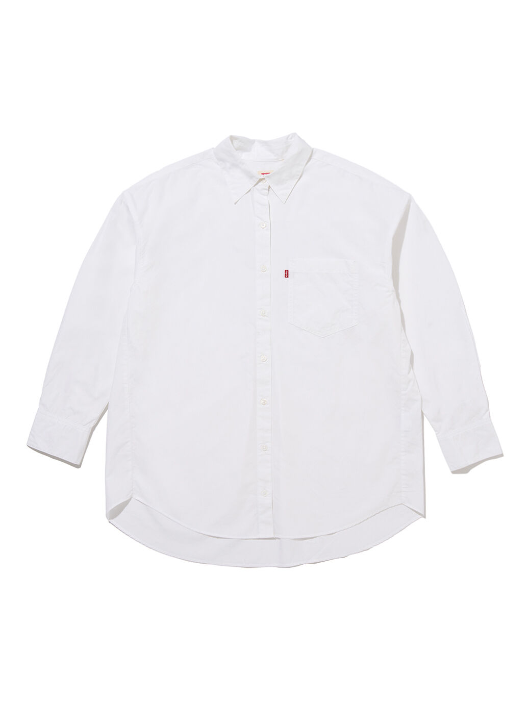 オーバーサイズシャツ ホワイト BRIGHT WHITE｜リーバイス® 公式通販